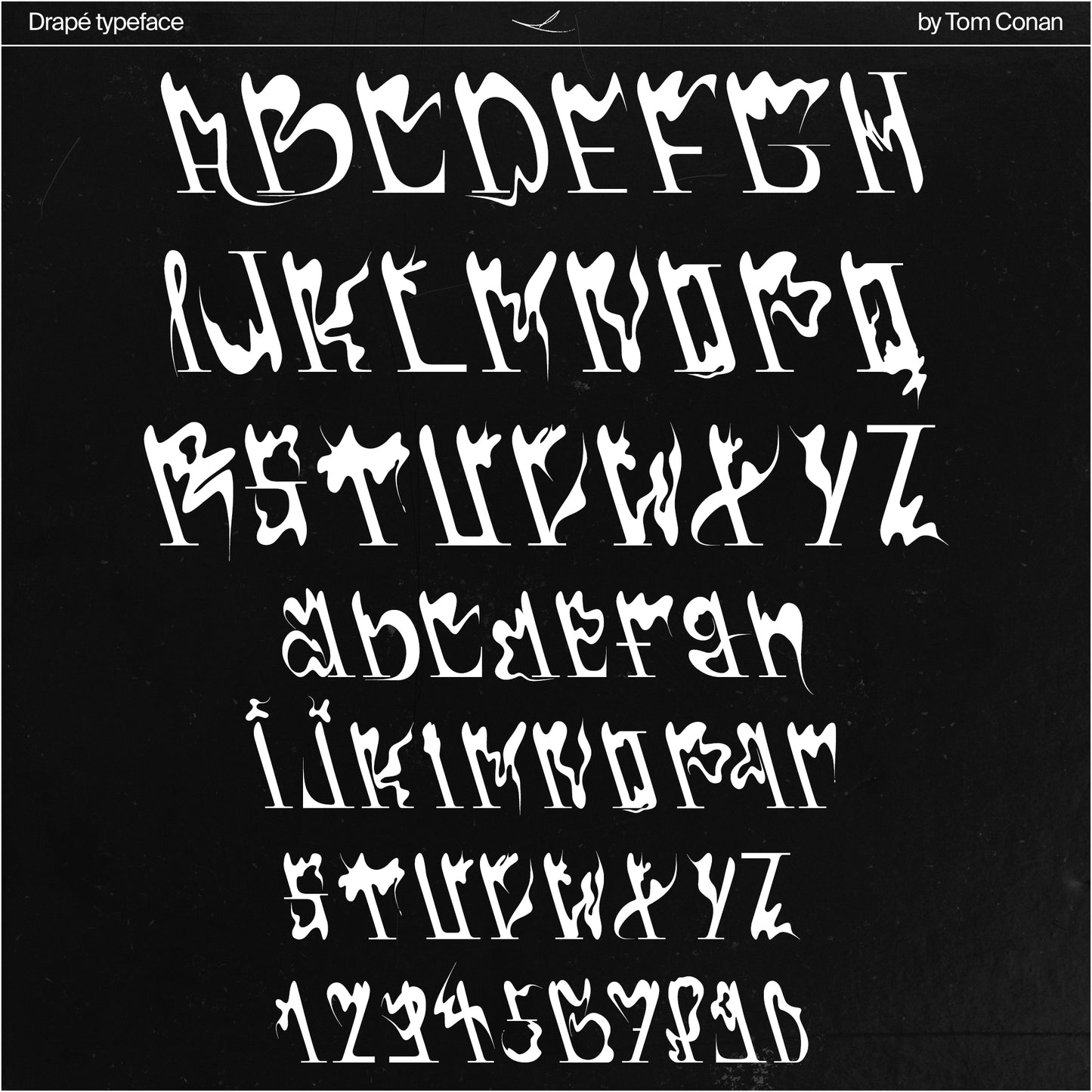 Drapé Typeface Personal License